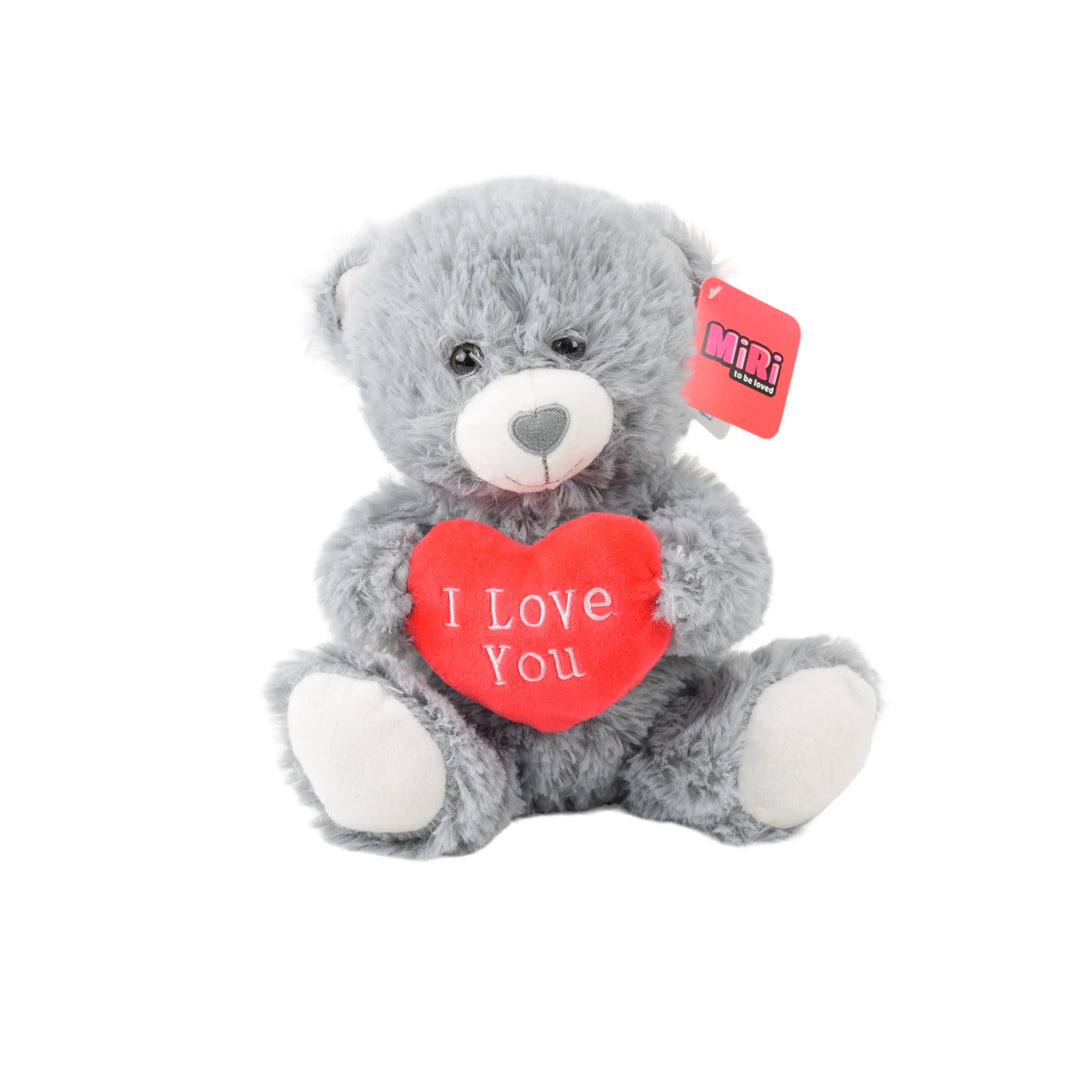 Teddy Bear I Love You Grey 25cm Plants By Post