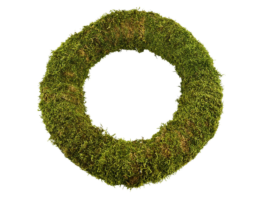 Classic Moss Christmas Wreath 30 x 30 cm